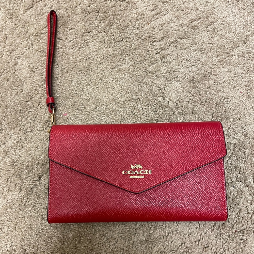 Coach Travel Envelope Wallet